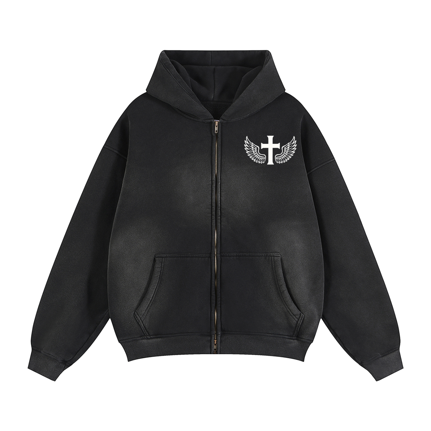 Untouchable Grace Zip Hoodie