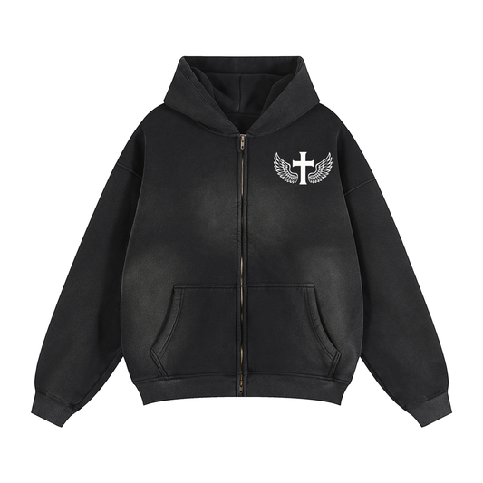 Untouchable Grace Zip Hoodie